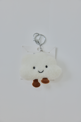Smiley Cloud Bag Charm